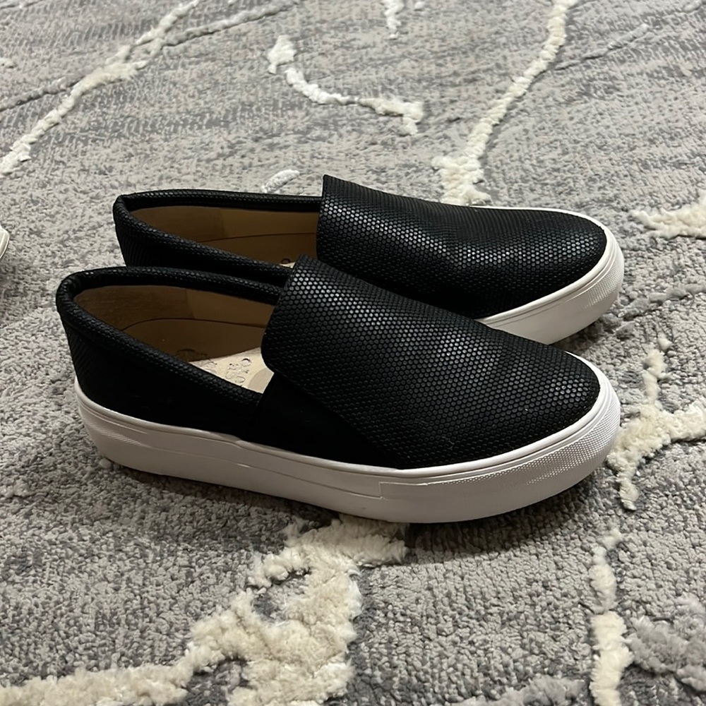 Black Vince Camuto slip on